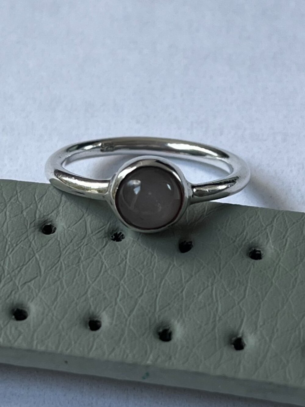 Sterling Silver Moonstone Ring